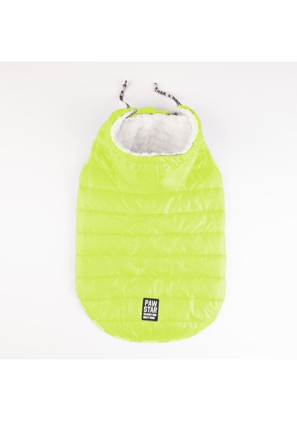 Neon Sarı Railway Anorak Yelek Köpek Yeleği Köpek Kıyafeti Köpek Yağmurluk