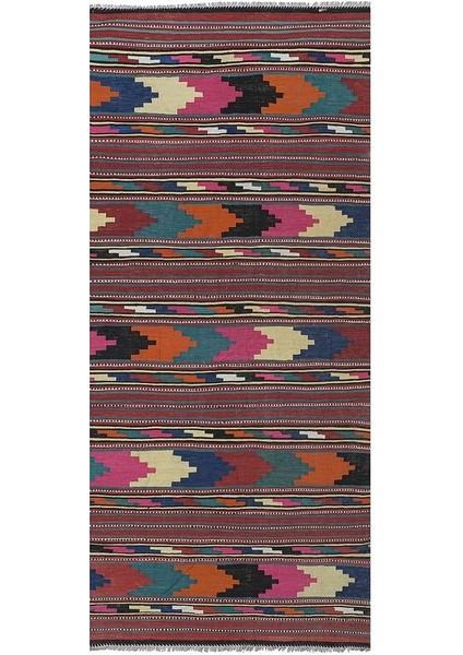 El Dokuma Kilim Yolluk 155 x 364 cm