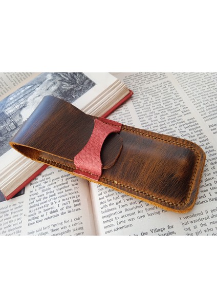 Hakiki Deri El Emeği Özel Kalemleriniz Için Kalemlik Kalem Kutu 27 cm 6 cm 708C modelleri