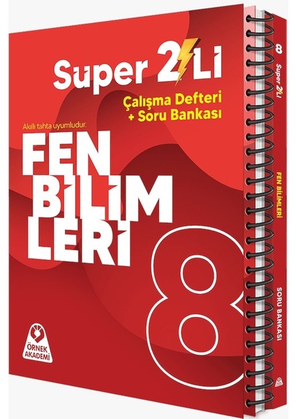 LGS 8. Sınıf Fen Bilimleri 2'li Çalışma Kitabı 2024-2025