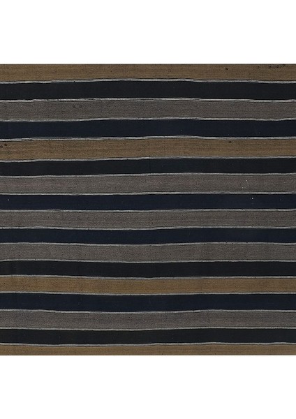 Etnik Bulvar El Dokuma Kilim Çizgi Desenli Halı 188 x 343 cm