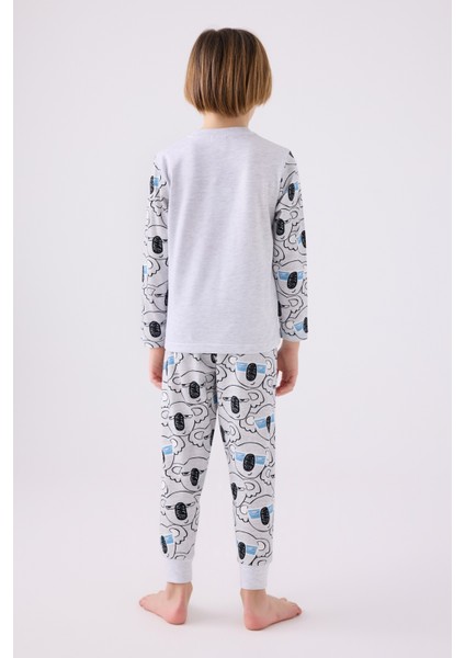 Erkek Çocuk Pijama Takımı ,süprem Dokuma