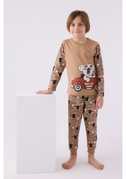 Erkek Çocuk Pijama Takımı ,süprem Dokuma