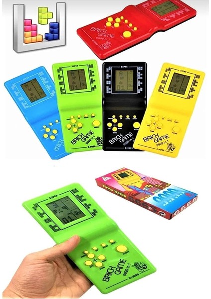 Tetris Nostaljik Pilli Oyuncak El Atarisi
