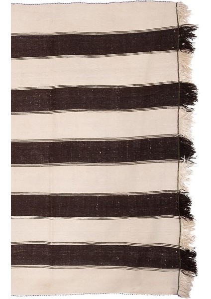 El Dokuma Çizgi Desenli Uzun Yolluk Kilim 177 x 345 cm