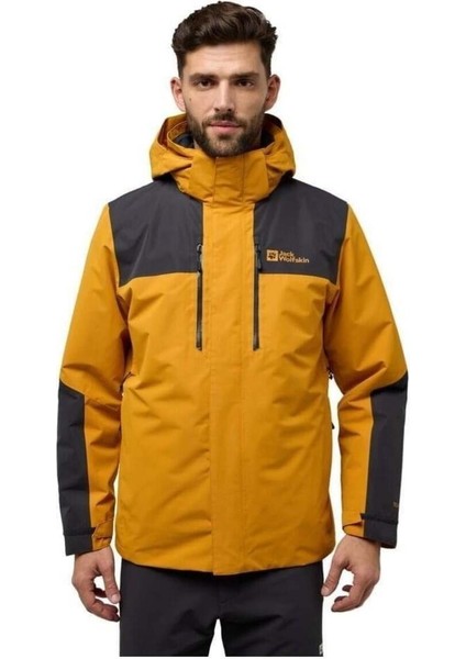 Jack Wolfskın Jasper 3ın1 Jkt M Safflower Erkek Outdoor Ceketi A61858-M0043