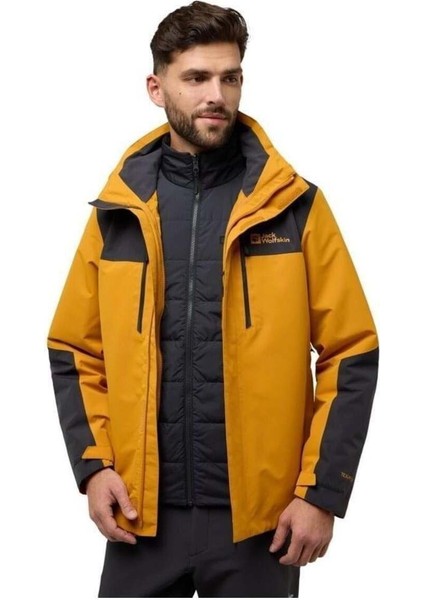 Jack Wolfskın Jasper 3ın1 Jkt M Safflower Erkek Outdoor Ceketi A61858-M0043