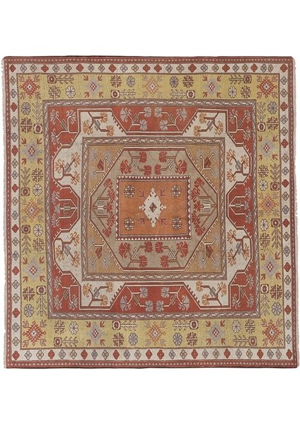 El Dokuma Milas Halısı 187 x 198 cm
