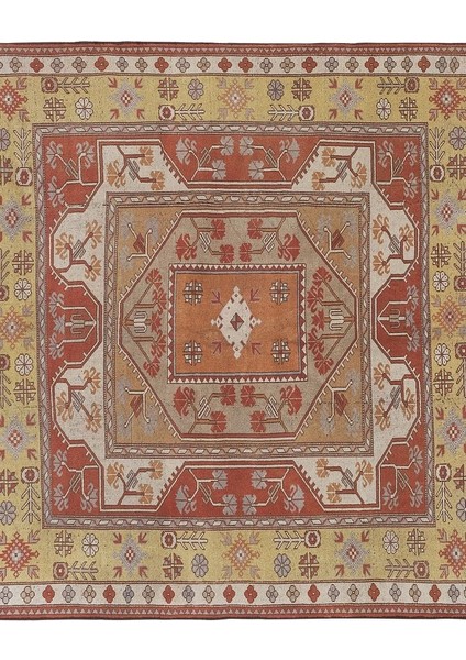 El Dokuma Milas Halısı 187 x 198 cm