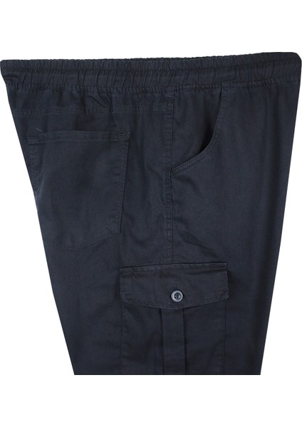 Erkek Büyük Beden 100-156 Kilo Arası Için Uygun Kargo Cepli Jogger Kot Pantolon modelleri