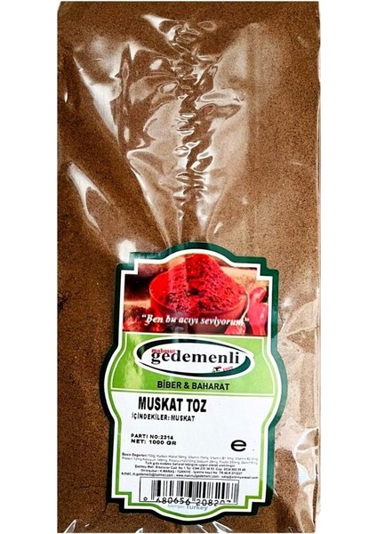 Muskat Toz 1000 gr