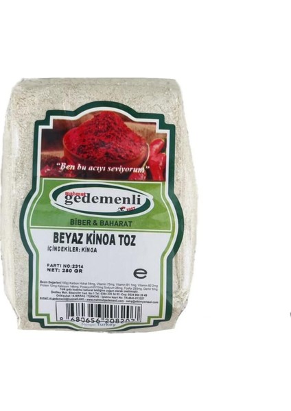 Beyaz Kinoa Toz 250 gr