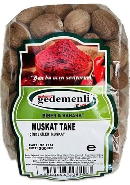 Muskat Tane 200 gr