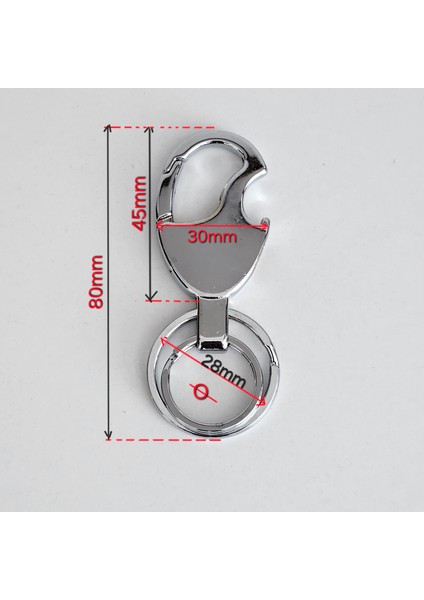 Ünsa Anahtar 3x Açacak Anahtarlık Kemer Anahtarlik Şişe Açacağı Anahtarlık