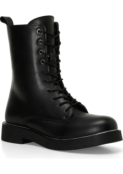 Flota 4pr Siyah Kadın Düz Bot fiyatları