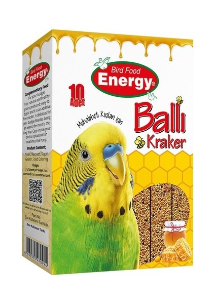 Kuş Krakeri Ballı 10 Lu - 13 Paket