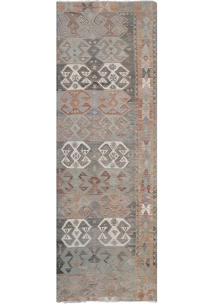 El Dokuma Kilim Yolluk 123 x 367 cm