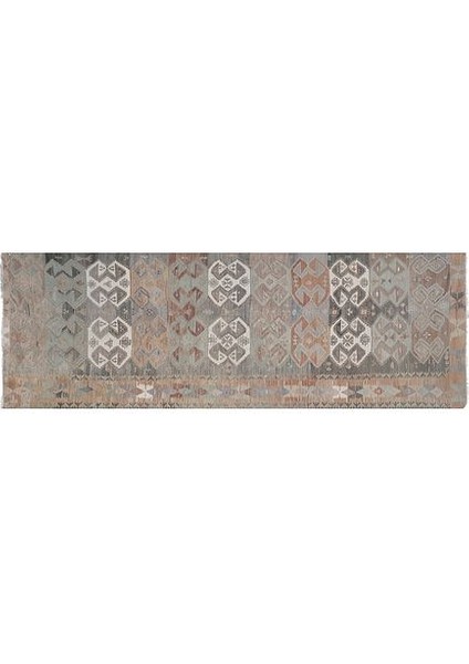 El Dokuma Kilim Yolluk 123 x 367 cm