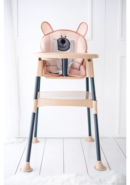 Bear 3 In 1 Portatif Mama Sandalyesi - Bej