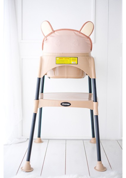 Bear 3 In 1 Portatif Mama Sandalyesi - Bej fırsatları