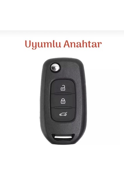 Emii Auto Spare Parts Renault Clio 5 Megane 4 Captur Koleos Kadjar Talisman Anahtar Kılıfı Siyah/kırmızı