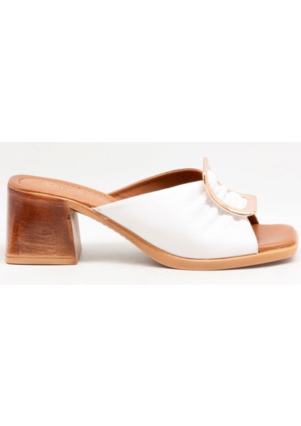 Lm 19008 Beyaz Kadın Terlik Terlik Sandalet fiyatları