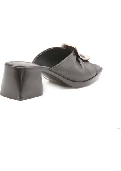 Lm 19008 Siyah Kadın Terlik Terlik Sandalet indirimleri