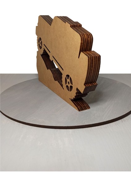 Ahşap Mdf Çok Katmanlı Offroad Araba Dekoratif Obje fırsatları