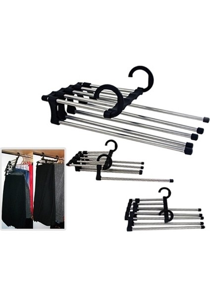 Magic Hanger 5in1 Pantolon Askısı (K246)