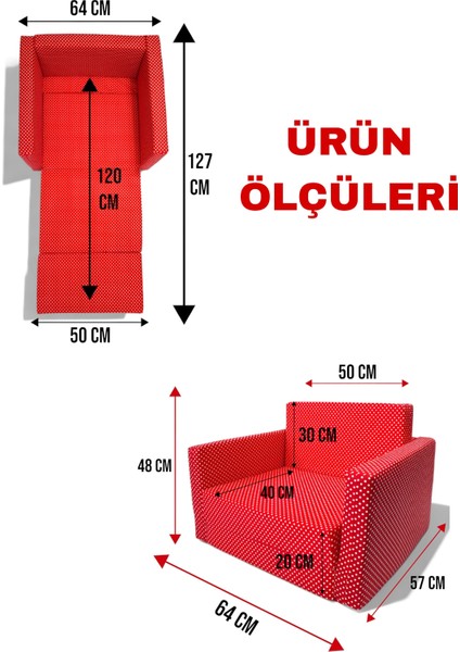 Lensa Home Çocuk Koltuğu Katlanabilir Yataklı