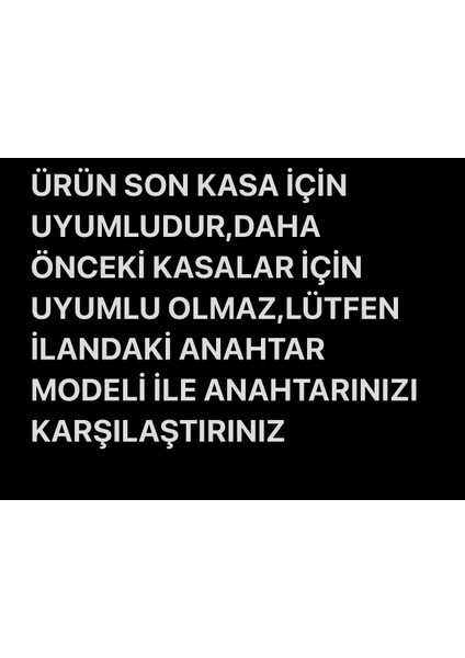 Emii Auto Spare Parts Nissan Qashqai Trail Juke Anahtar Kılıfı Yeni Kasa Uyumlu Bagaj Simgeli