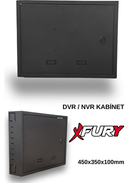 Dvr / Nvr Cctv Rack Kabinet ve Monitör Koruma Kutusu 1u 19 '' W 45 H 35 D 10