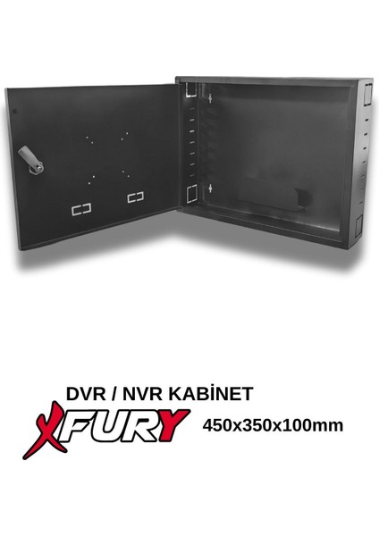 Dvr/nvr Cctv Rack Kabinet 1u 19 '' W 45 H 35 D 10