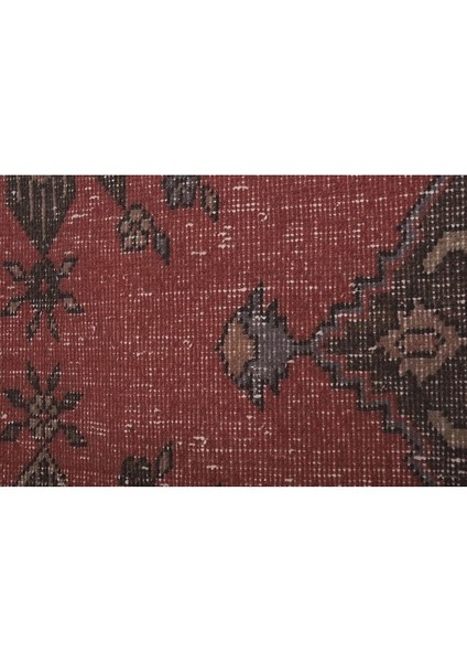 El Dokuma Geometrik Desenli Uzun Yolluk Halı 101 x 404 cm