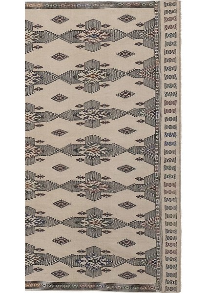 El Dokuma Karapınar Yöresi Geometrik Desenli kilim 180 x 282 cm