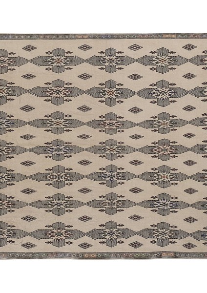 El Dokuma Karapınar Yöresi Geometrik Desenli kilim 180 x 282 cm