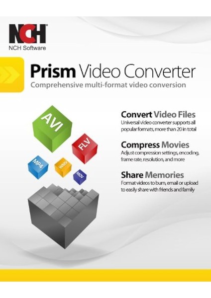 Prism Video File Converter (Windows) - 1 PC Lifetime/Ömür Boyu Abonelik Kodu