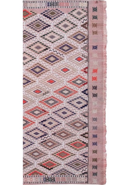 El Dokuma Kilim Karapınar Yöresi Geometrik Desenli Halı 177 x 292 cm fiyatları