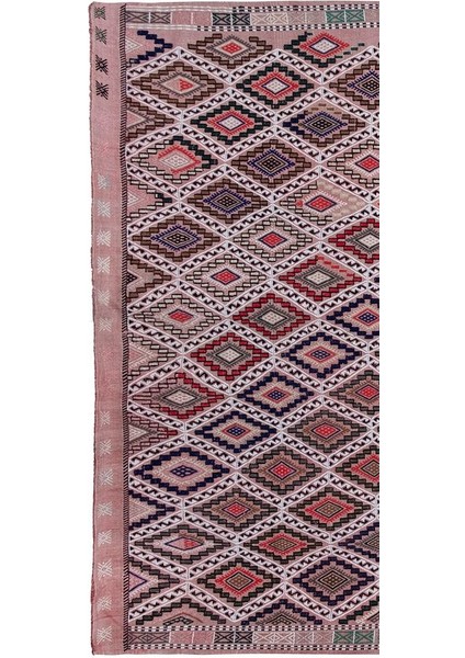 El Dokuma Kilim Karapınar Yöresi Geometrik Desenli Halı 177 x 292 cm fırsatları