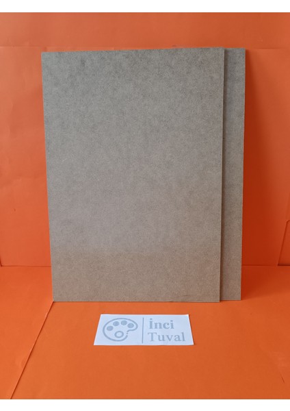 Duralit 2 Adet 35X50 cm Hobi Karakalem Çizim Resim Altlığı 1.kalitede 4mm Sağlam Esnemez Ham Mdf