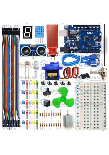 Arduino Uno Başlangıç Eğitim Seti