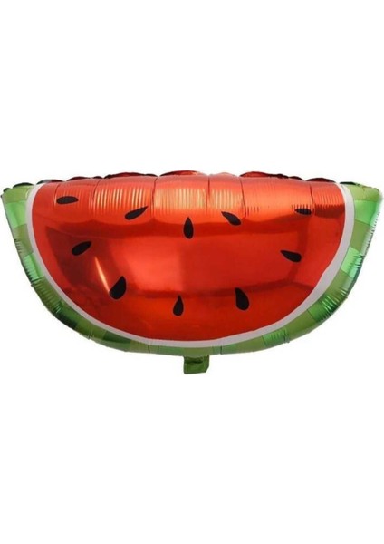 Parti Aşkı Karpuz Dilimi Watermelon Folyo Balon & 48*67 cm & Yaz Meyve Konsept Parti Balonu