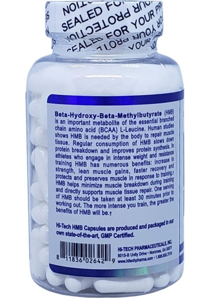 Hmb 1500 mg x 120 Kapsül