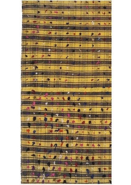El Dokuma Kilim Çizgi Desenli Kare Halı 204 x 225 cm fırsatları