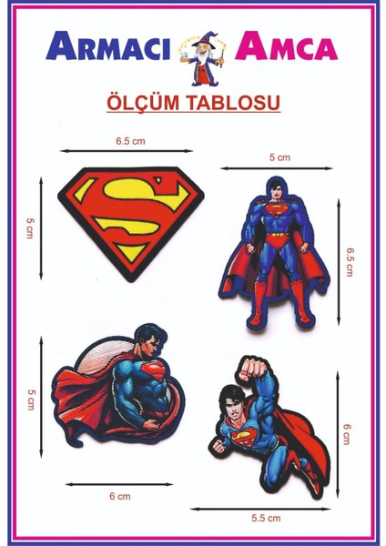 Ütü Ile Yapışan 4 Adet Örme Kumaş Arma Yırtık Kapatıcı Pratik Yama Tekstil Patch Süper Kahraman