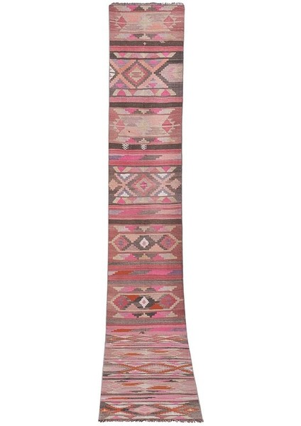 El Dokuma Kilim Yolluk 72 x 536 cm