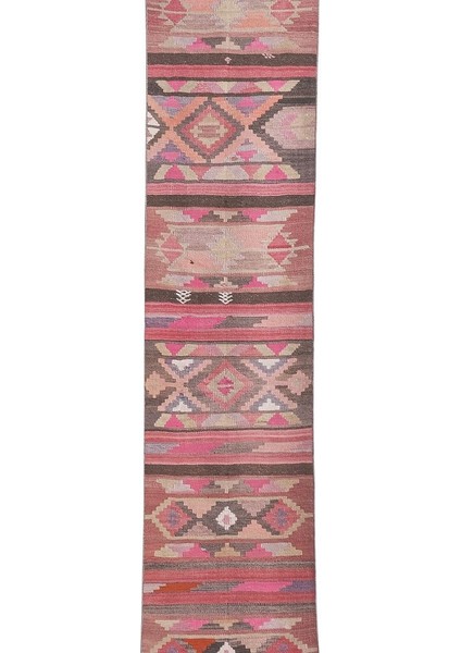 El Dokuma Kilim Yolluk 72 x 536 cm