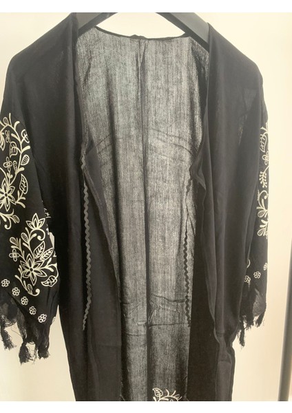 Kadın Taş Baskı Kimono