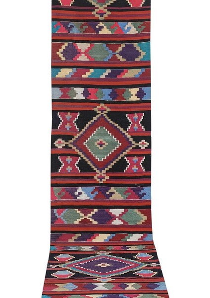 El Dokuma Kilim Yolluk 85 x 430 cm