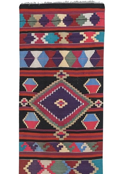 El Dokuma Kilim Yolluk 85 x 430 cm